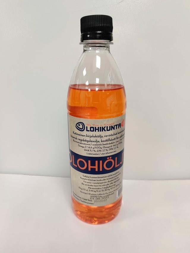 Lohikunta Kirjolohiöljy Lemmikeille 500ML