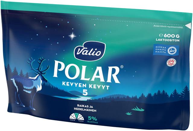 Valio Polar® Kevyen kevyt 5 % e600 g