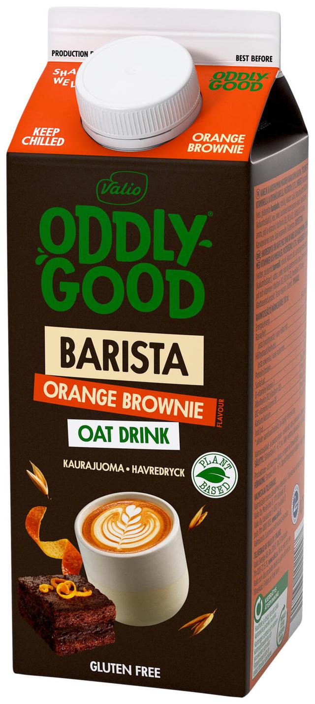Valio Oddlygood® Barista kaurajuoma appelsiini-brownie 0,75 l ESL gluteeniton