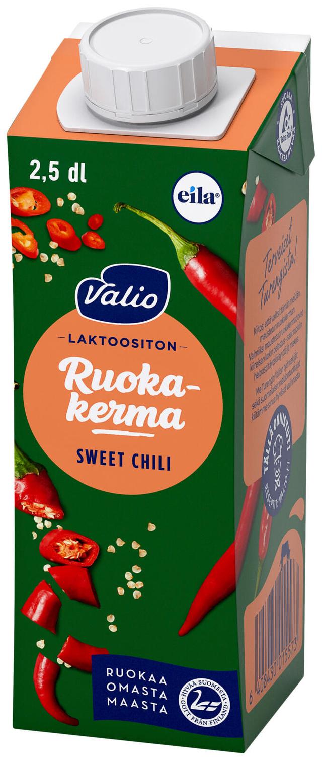 Valio ruokakerma 2,5 dl sweet chili UHT laktoositon