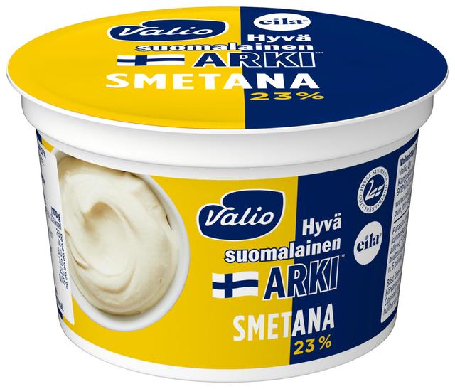 Valio Hyvä suomalainen Arki® smetana 23 % 180 g laktoositon