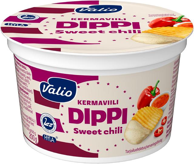 Valio kermaviilidippi Sweet chili 200 g HYLA®