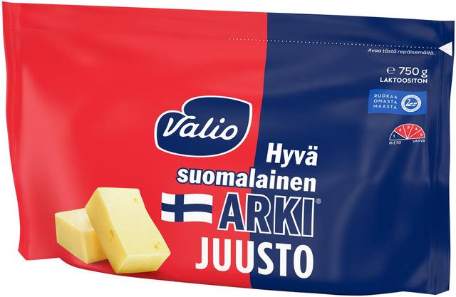 Valio Hyvä suomalainen Arki® juusto e750 g