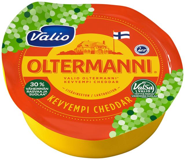 Valio Oltermanni® kevyempi Cheddar e450 g ValSa®
