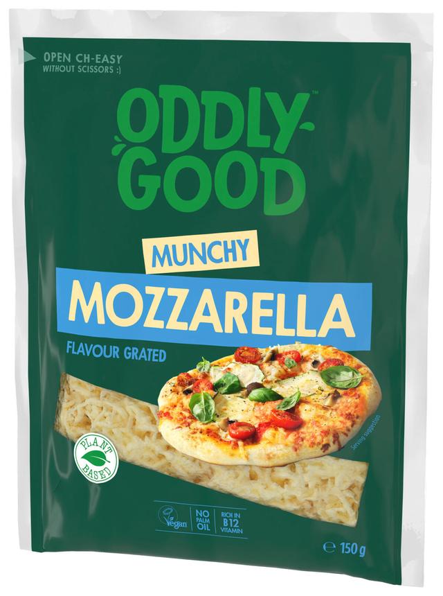 Oddlygood® e150 g grated mozzarella flavour