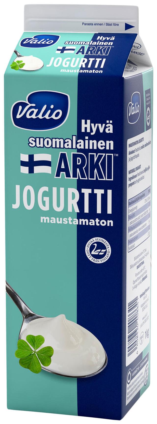 Valio Hyvä suomalainen Arki® jogurtti 1 kg maustamaton