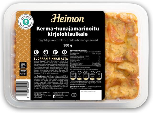 Heimon Kerma-hunajamarinoitu kirjolohisuikale 300g