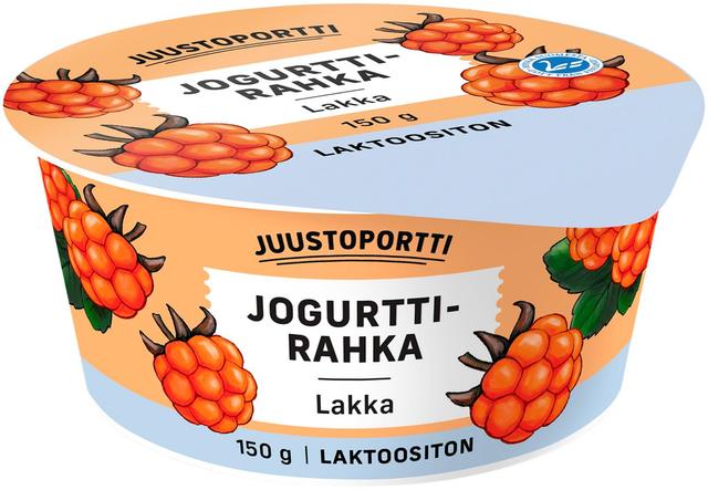 Juustoportti Jogurttirahka 150 g lakka laktoositon