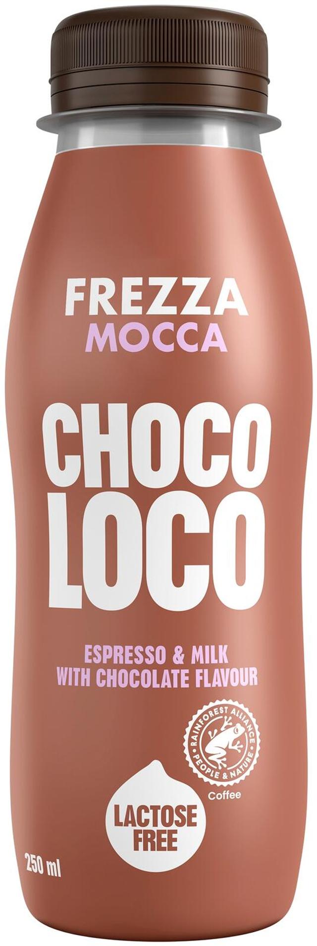 Frezza Mocca Choco Loco 250 ml maitokahvijuoma suklainen maku laktoositon