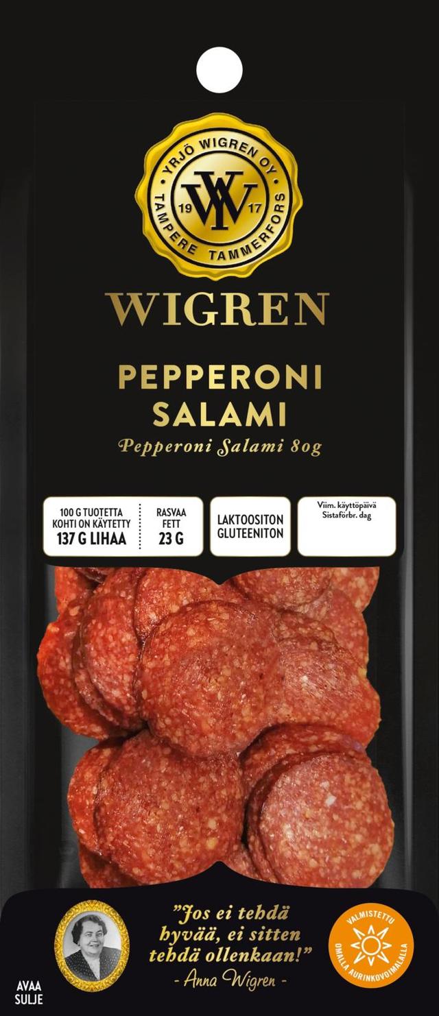 Wigren Pepperoni Salami 80g