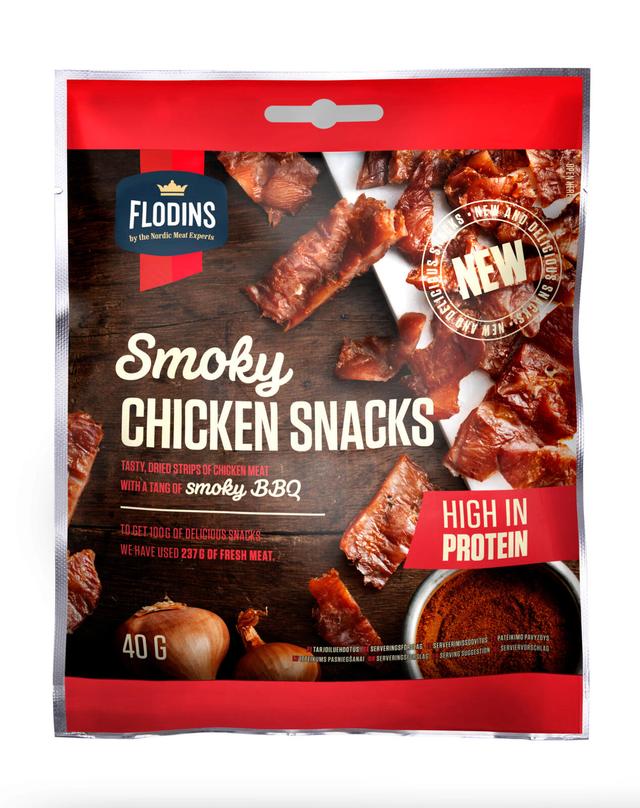 Flodins Smoky Chicken Snack 40 g