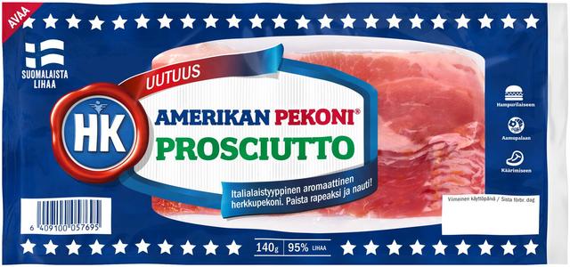 HK Amerikan Pekoni® Prosciutto 140 g