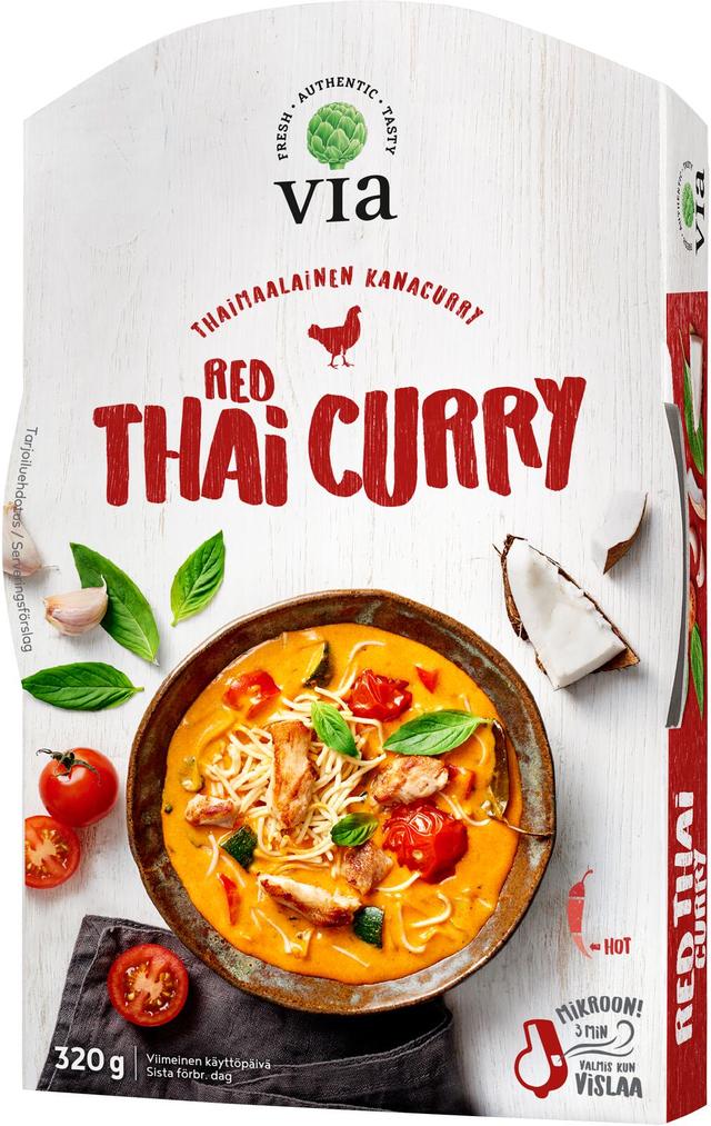 Via Red Thai curry 320g