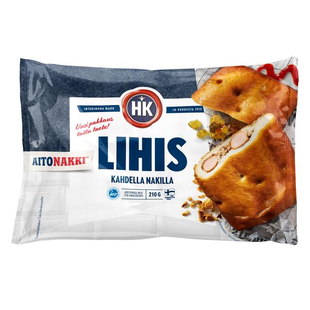 HK lihis kahdella nakilla 210g