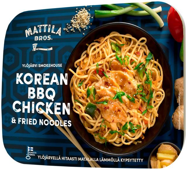 Mattila Bros. Korean BBQ chicken & fried noodles 280g