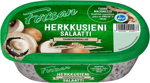 Forssan Herkkusienisalaatti 400g