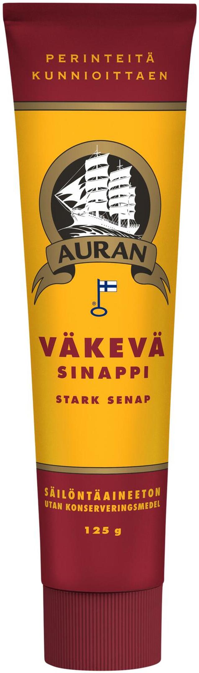 Auran Väkevä sinappi 125g