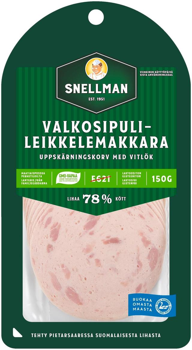 Snellman Valkosipulileikkelemakkara 150g