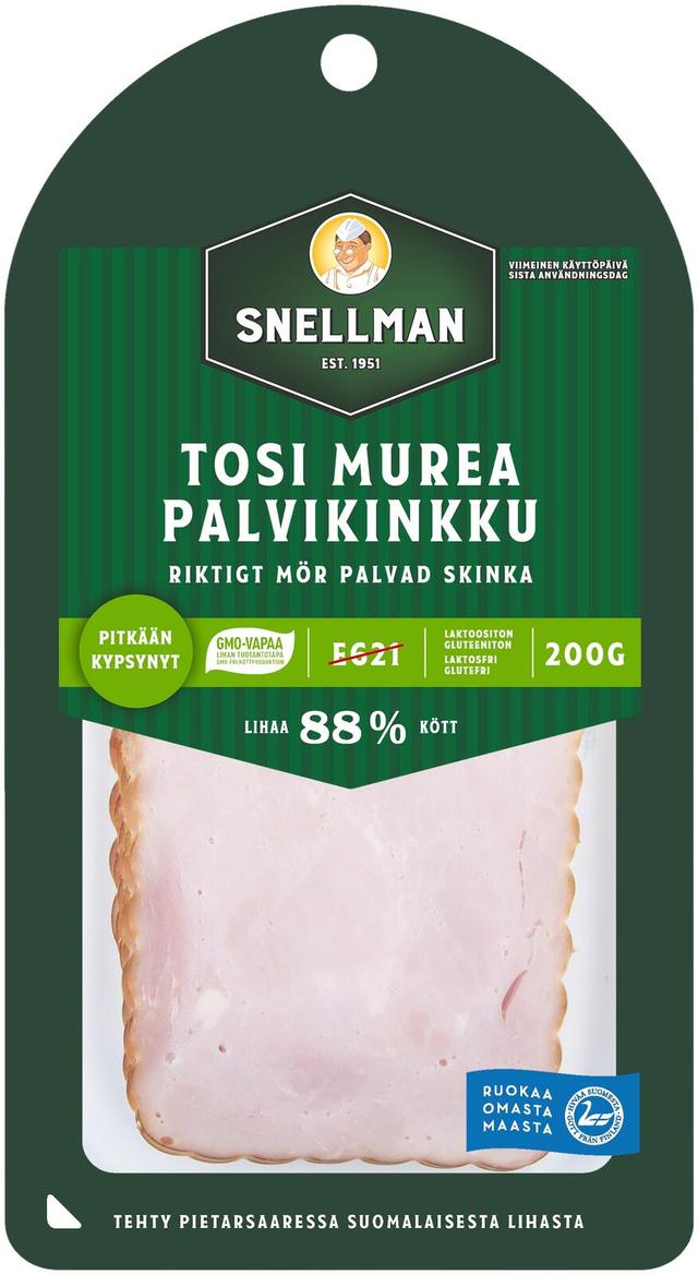 Snellman Tosi murea palvikinkku 200g