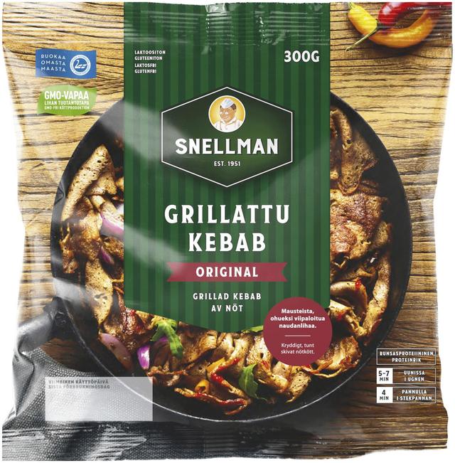 Snellman grillattu kebab 300g
