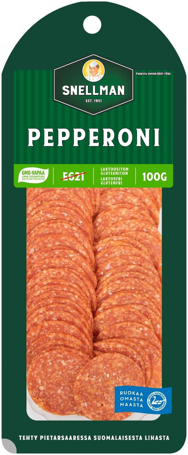 Snellman Pepperoni viipaloitu 100g