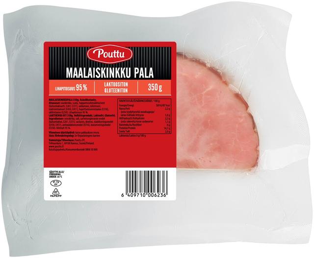 Pouttu Maalaiskinkku pala 350g