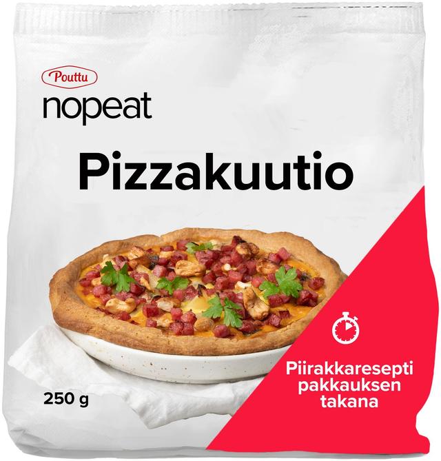 Pouttu Nopeat Pizzakuutio 250g pussi