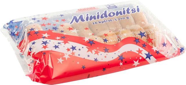 Malviala minidonitsi 16kpl 240g