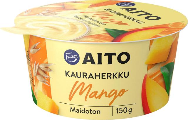 Fazer Aito Kauraherkku Mango fermentoitu kauravälipala 150 g