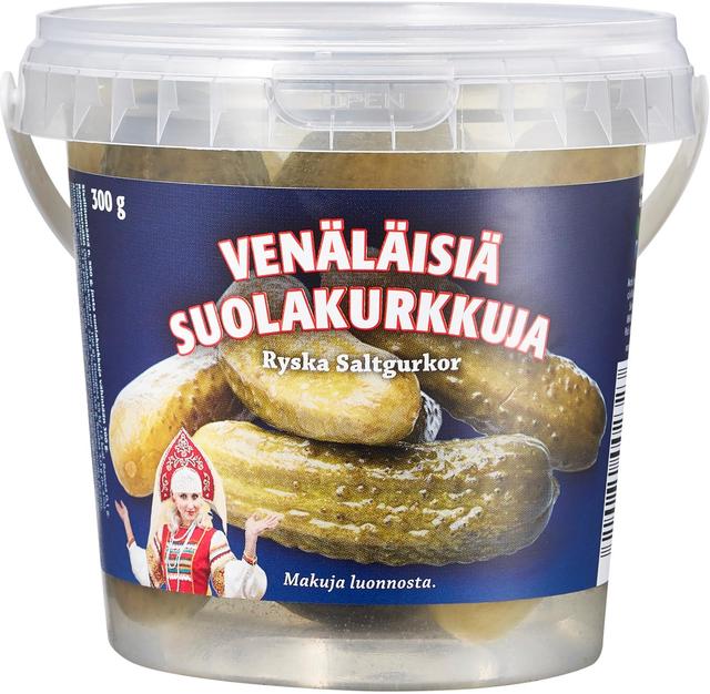 Venäl. suolakurkku 300g