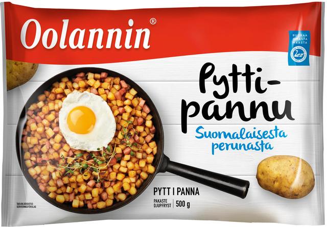 Oolannin pyttipannu pakasteateria 500g