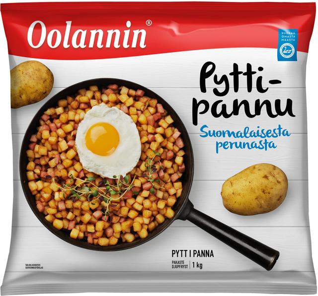 Oolannin pyttipannu pakasteateria 1kg