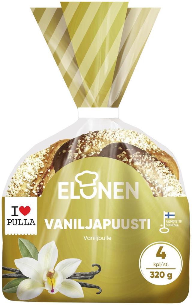 Elonen Vaniljapuusti 4kpl 320g