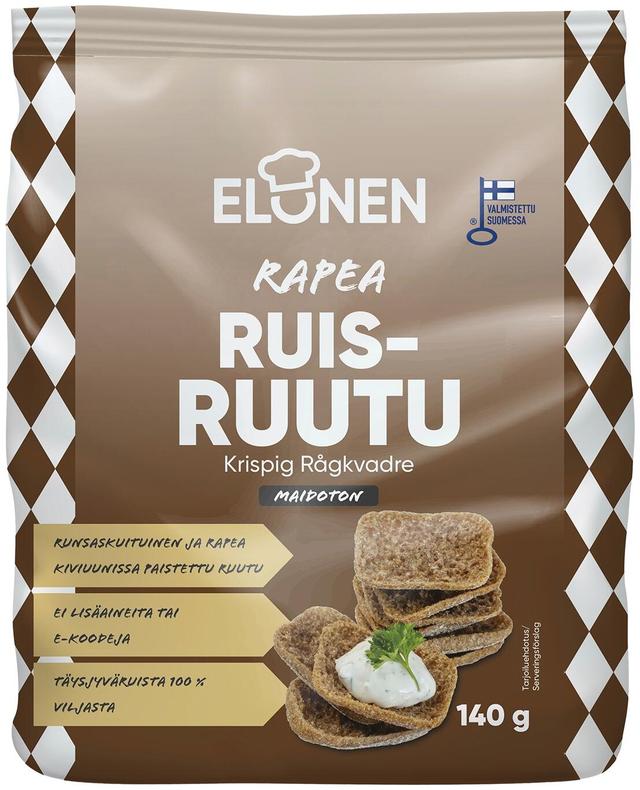 Elonen rapea ruisruutu 140g