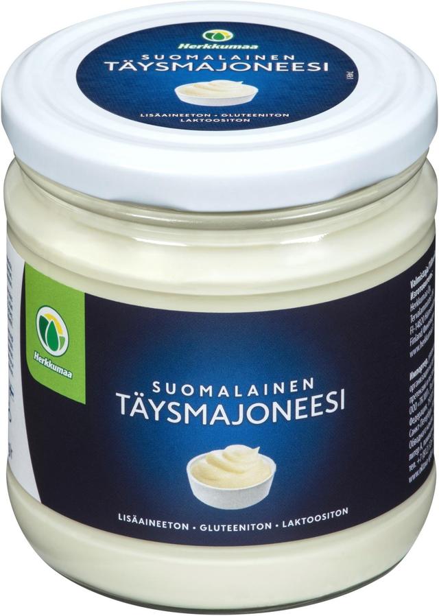 Herkkumaa Suomalainen täysmajoneesi 380g