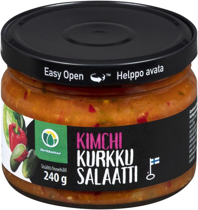 Herkkumaa Kimchikurkkusalaatti  240 g