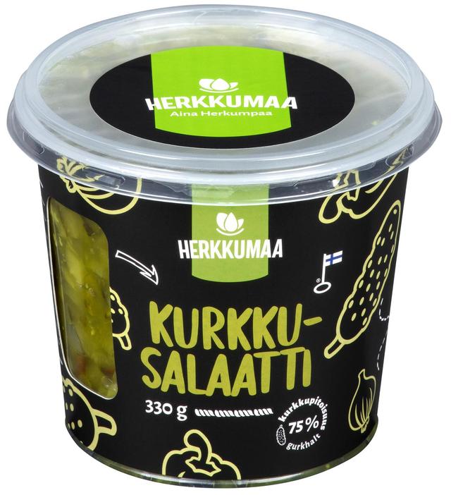 Herkkumaa Kurkkusalaatti 330g