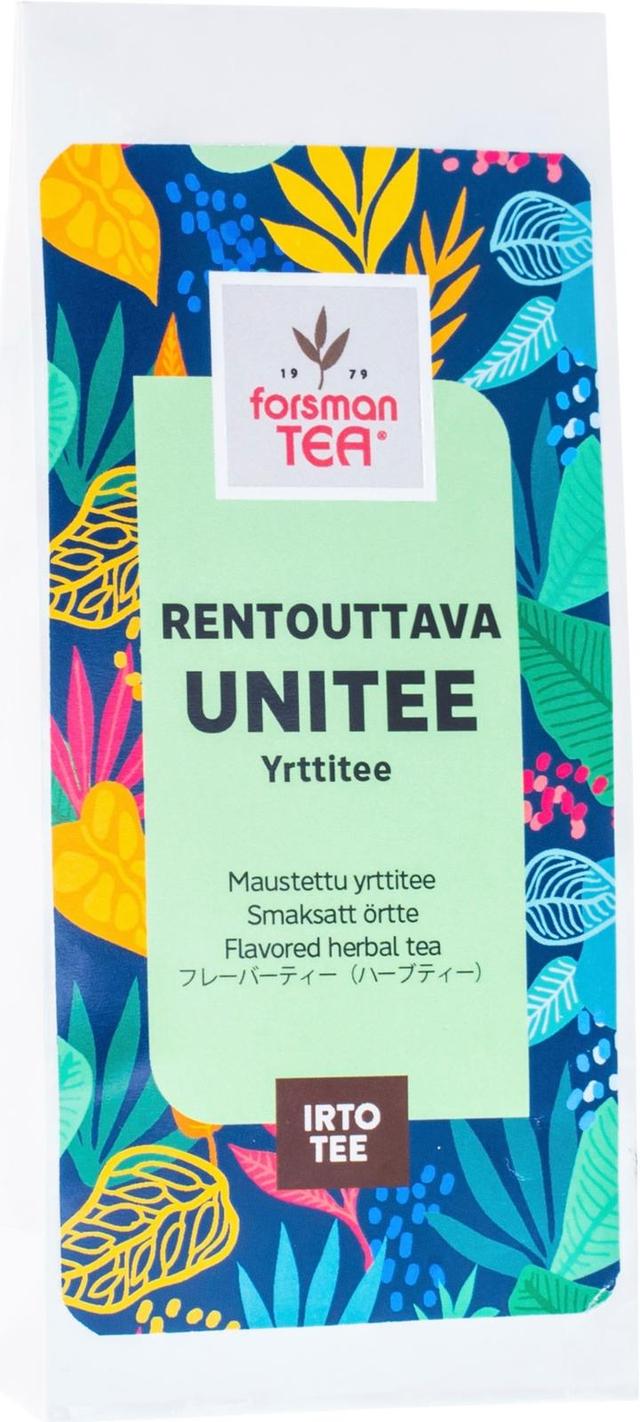 Forsman tea Rentouttava Unitee kofeiiniton maustettu yrttitee 60 g