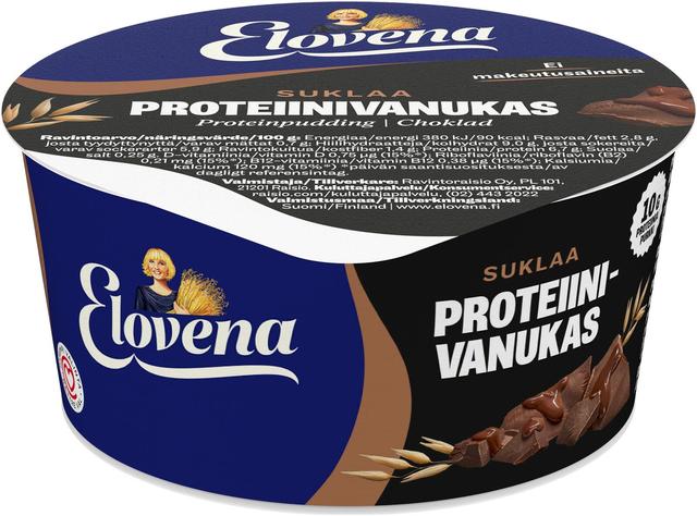 Elovena 150g suklaa proteiinivanukas