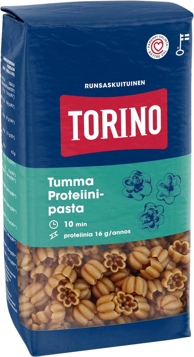 Torino 500g special tumma proteiinipasta