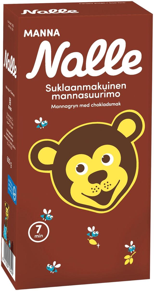 Nalle 600g suklaanmakuinen mannasuurimo