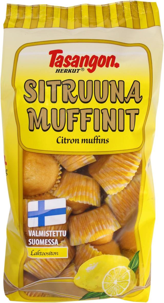 Tasangon herkut sitruuna muffinit 400g