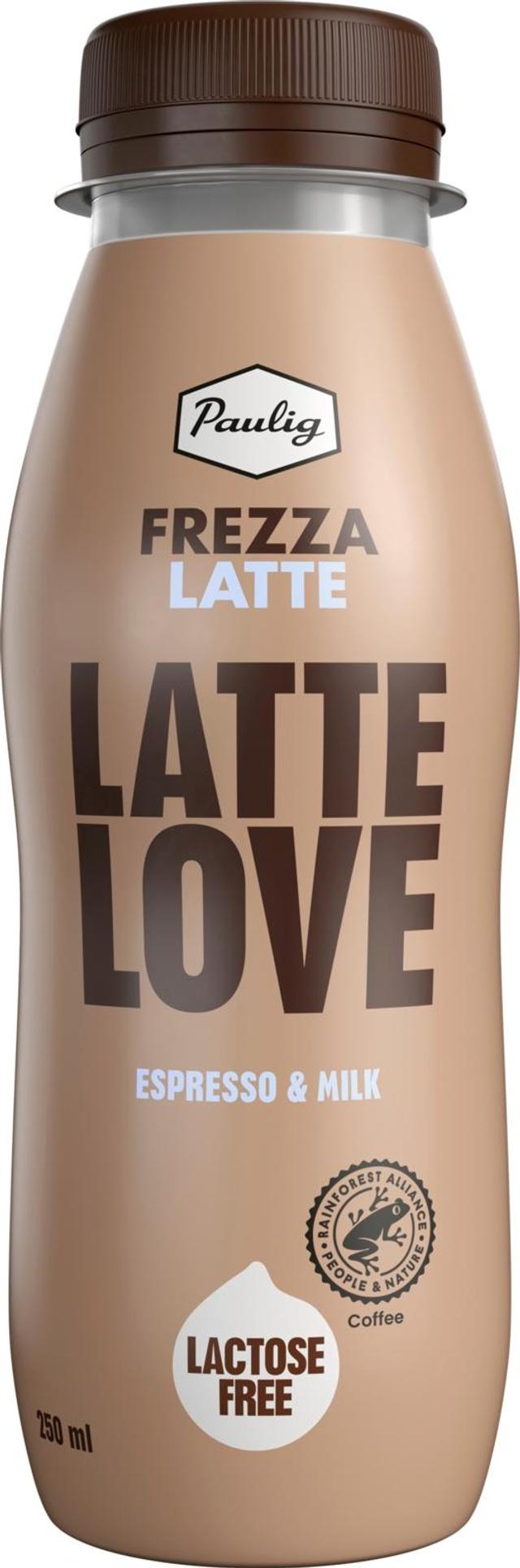 Paulig Frezza Latte Love 250ml laktoositon  maitokahvijuoma