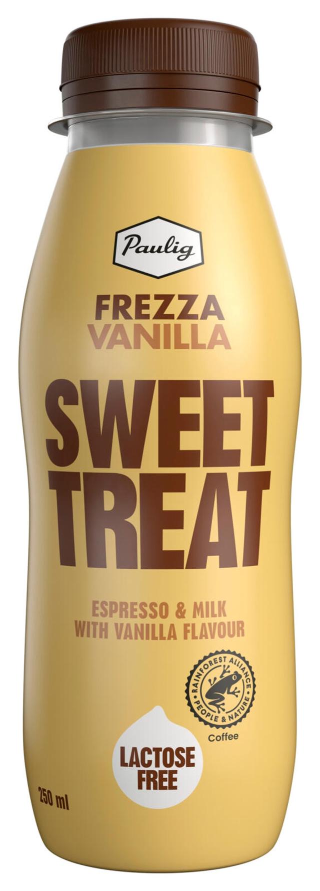 Paulig Frezza Vanilla Sweet Treat 250ml laktoositon maitokahvijuoma vaniljainen maku