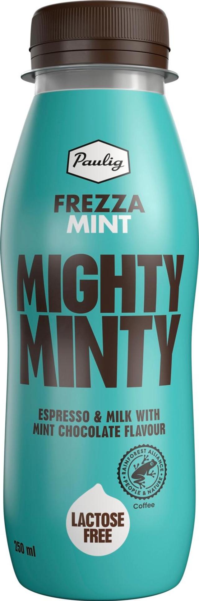 Paulig Frezza Mint Mighty Minty 250ml laktoositon maitokahvijuoma minttusuklainen maku