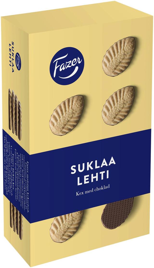 Fazer Suklaalehti suklaakeksi 185g