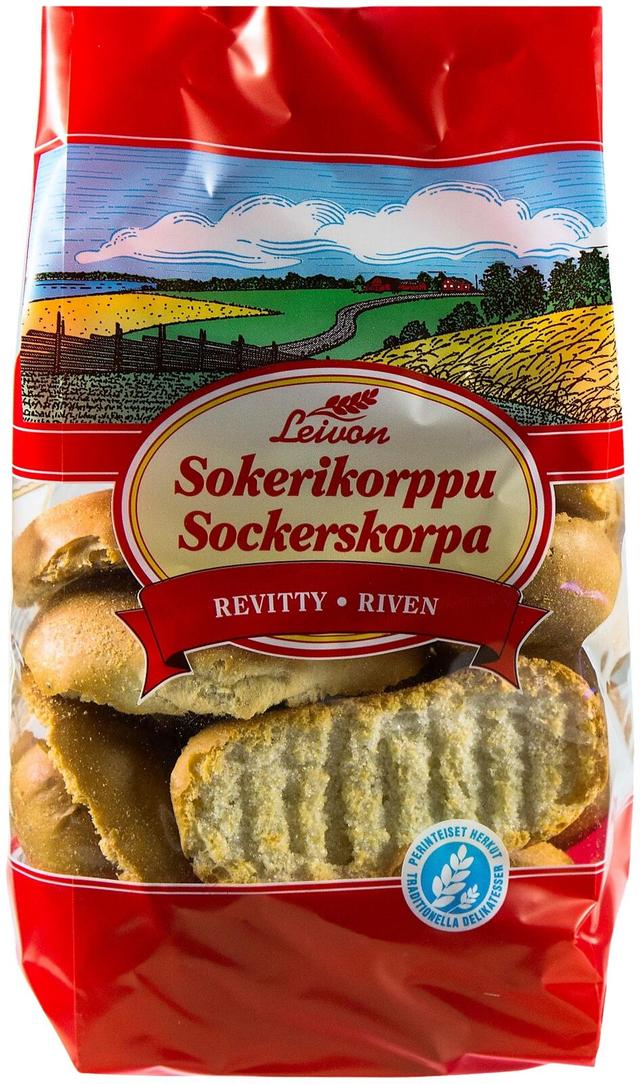 Leivon Sokerikorppu, revitty 400g