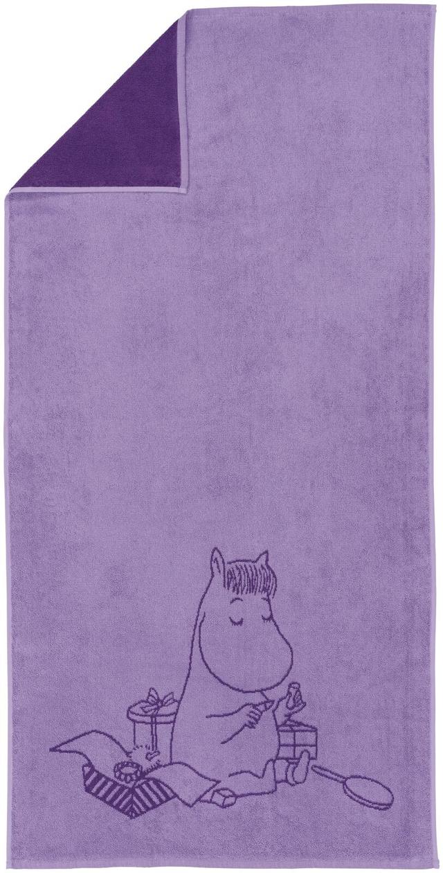 Moomin Arabia kylpypyyhe 70x140 Niiskuneiti purp.