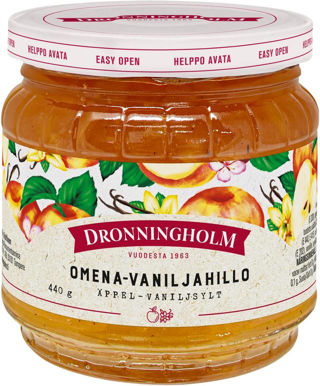 Dronningholm Omena-vaniljahillo 440g