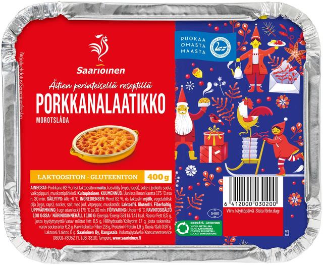 Saarioinen Porkkanalaatikko 400g